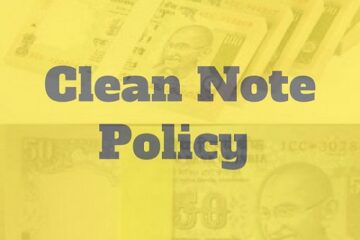 Clean Note Policy by RBI