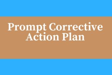 prompt corrective action