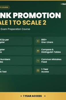 Bank Promotion Course — Scale I to Scale II Officer