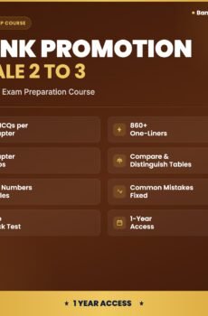 Bank Promotion Course — Scale II to Scale III